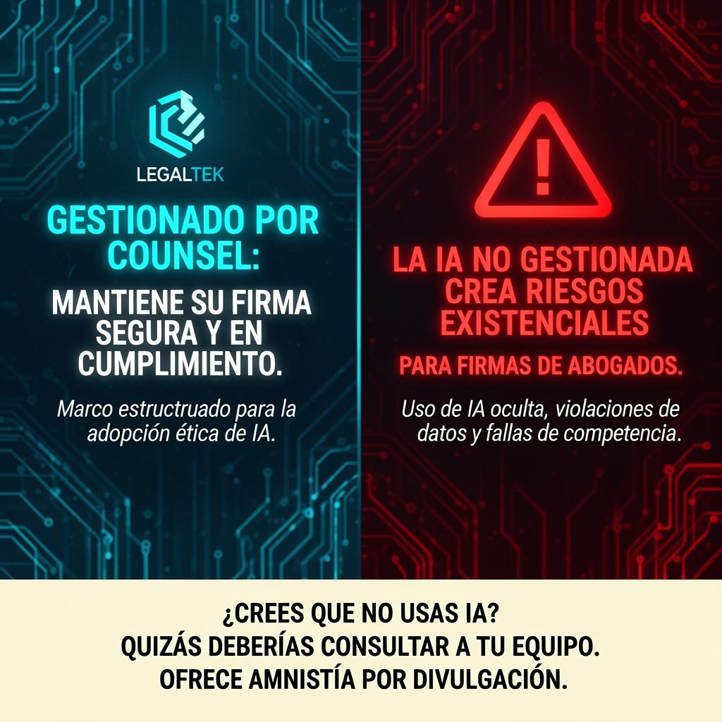 Gráfico de Marco COUNSEL: IA Gestionada vs. No Gestionada